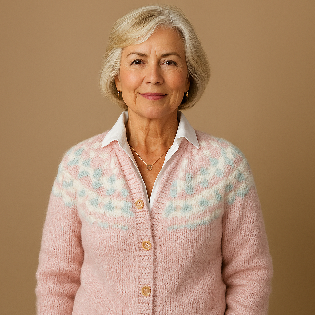 Saela & Co  - Classic Icelandic Wool Vintage Cardigan