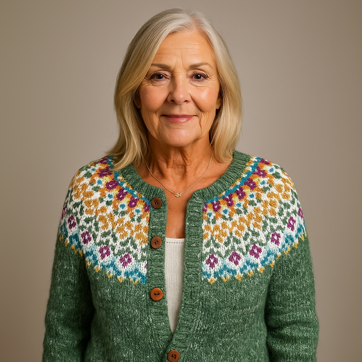 Saela & Co  - Classic Icelandic Wool Vintage Cardigan