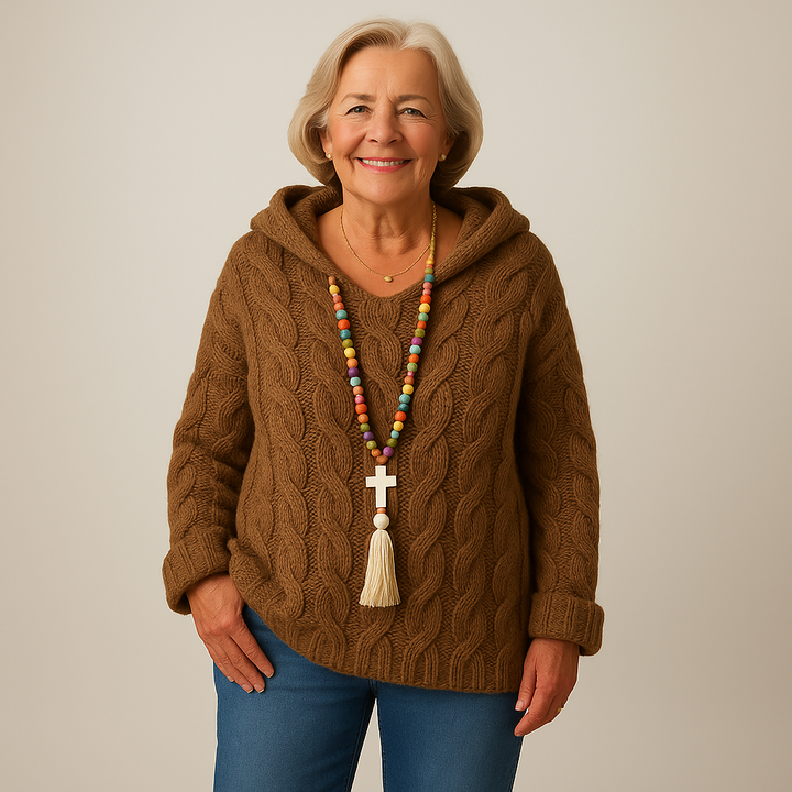 Saela & Co – Cozy and Stylish Knit Hoodie