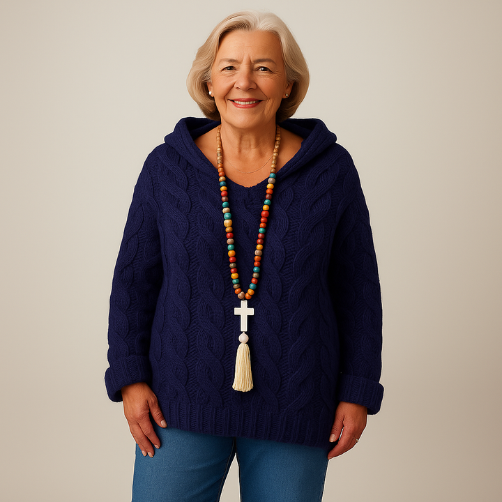 Saela & Co – Cozy and Stylish Knit Hoodie
