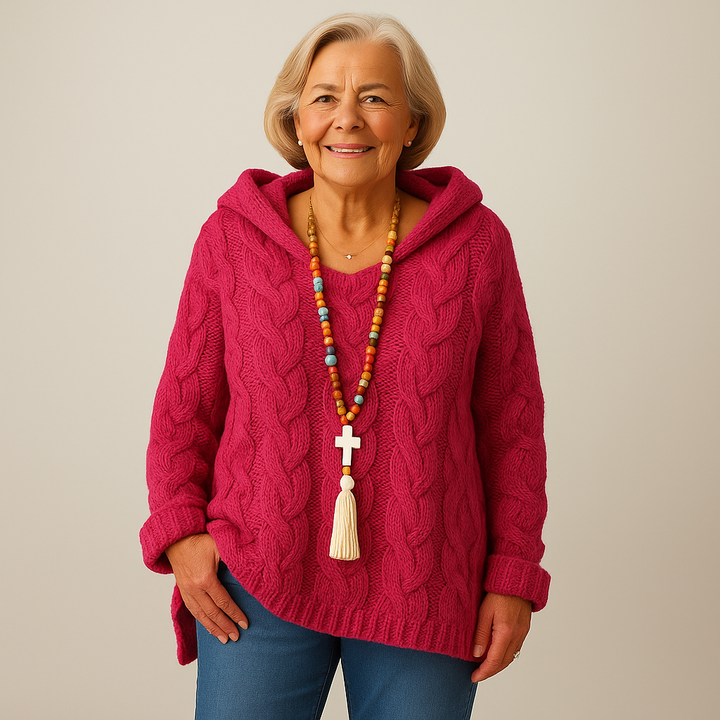 Saela & Co – Cozy and Stylish Knit Hoodie