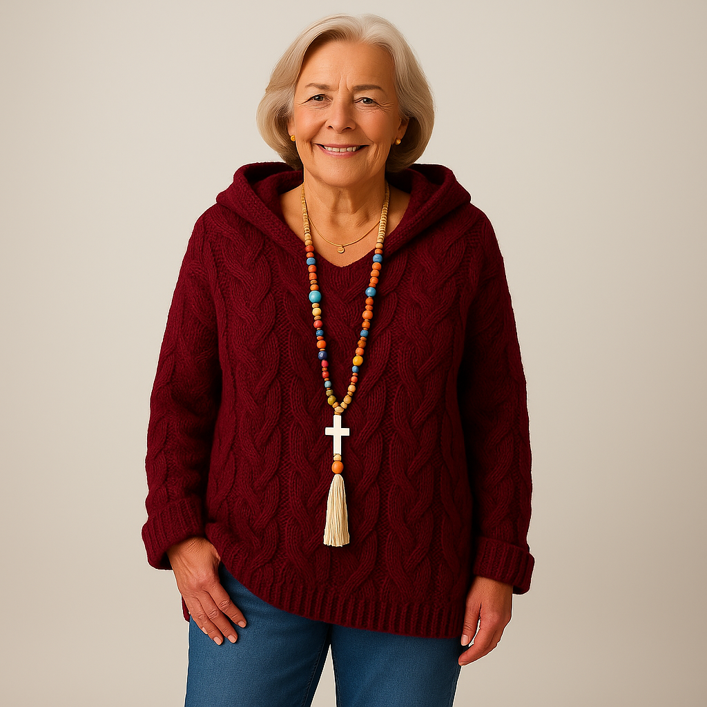 Saela & Co – Cozy and Stylish Knit Hoodie