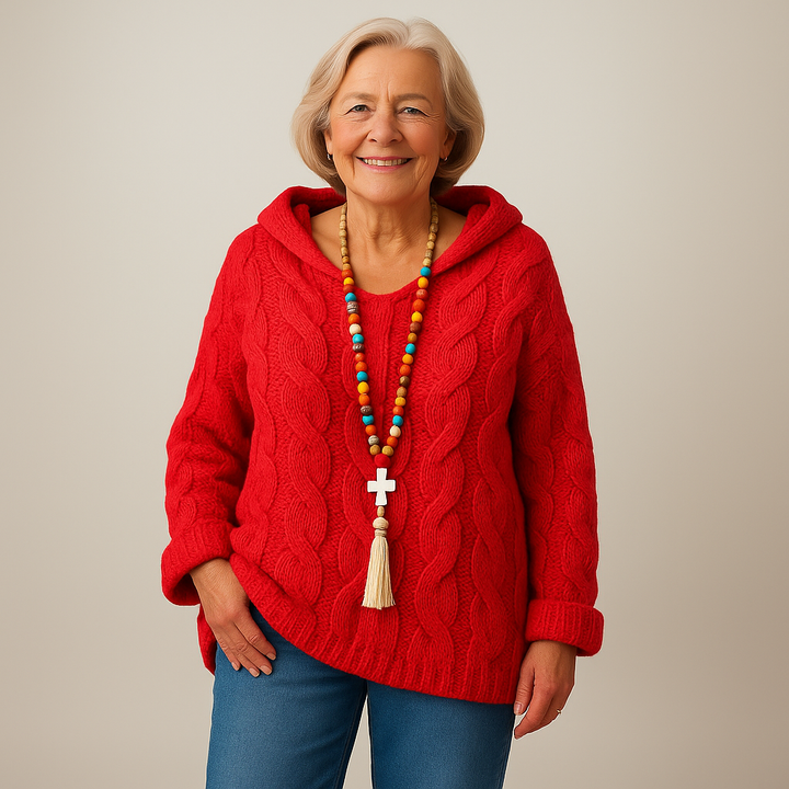 Saela & Co – Cozy and Stylish Knit Hoodie