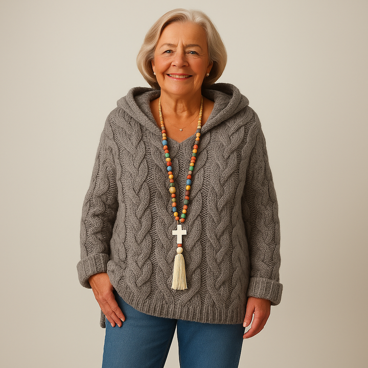 Saela & Co – Cozy and Stylish Knit Hoodie