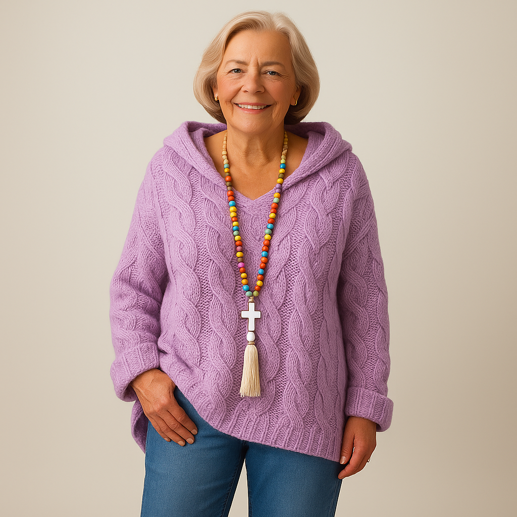 Saela & Co – Cozy and Stylish Knit Hoodie