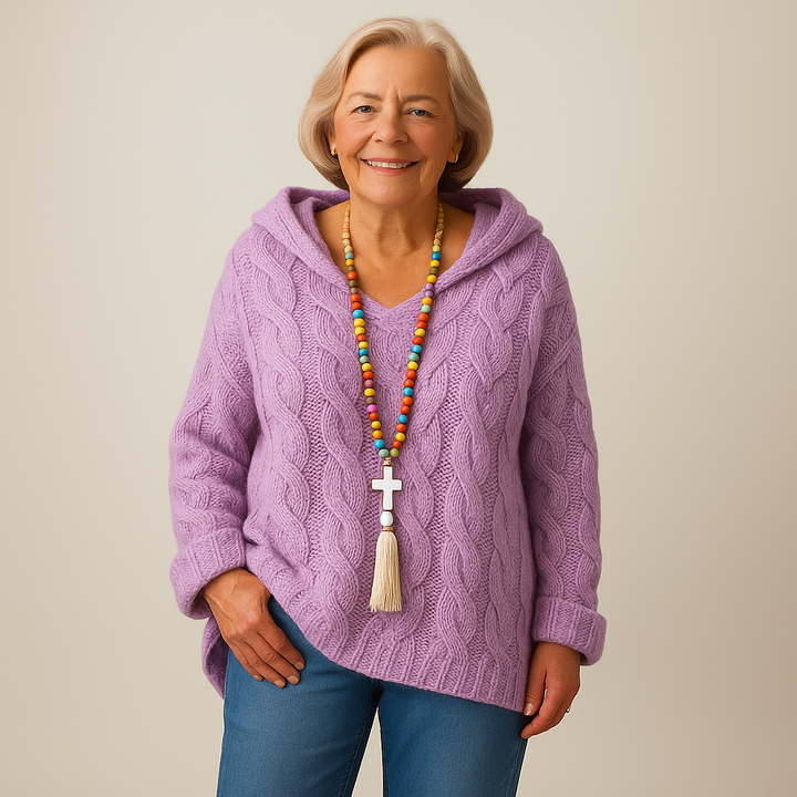 Saela & Co – Cozy and Stylish Knit Hoodie