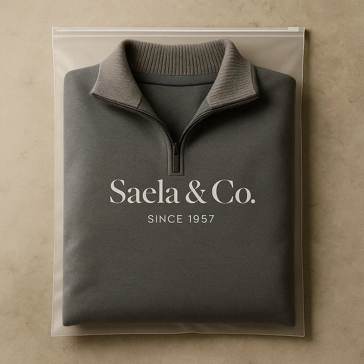 Saela & Co - Quarter-Zip Sweater