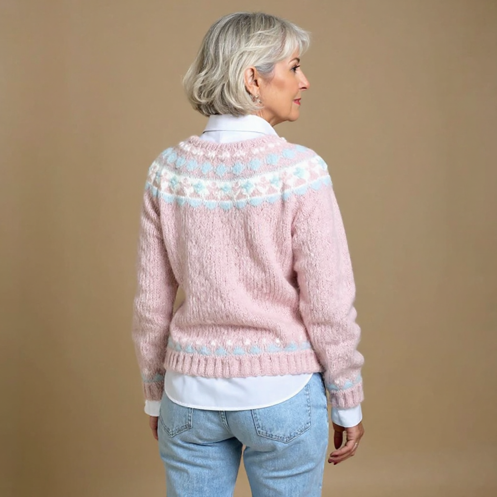 Saela & Co  - Classic Icelandic Wool Vintage Cardigan
