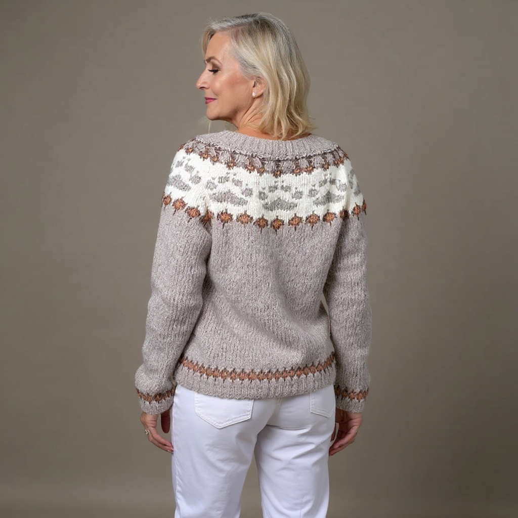 Saela & Co  - Classic Icelandic Wool Vintage Cardigan