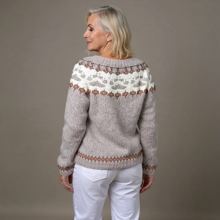 Saela & Co  - Classic Icelandic Wool Vintage Cardigan