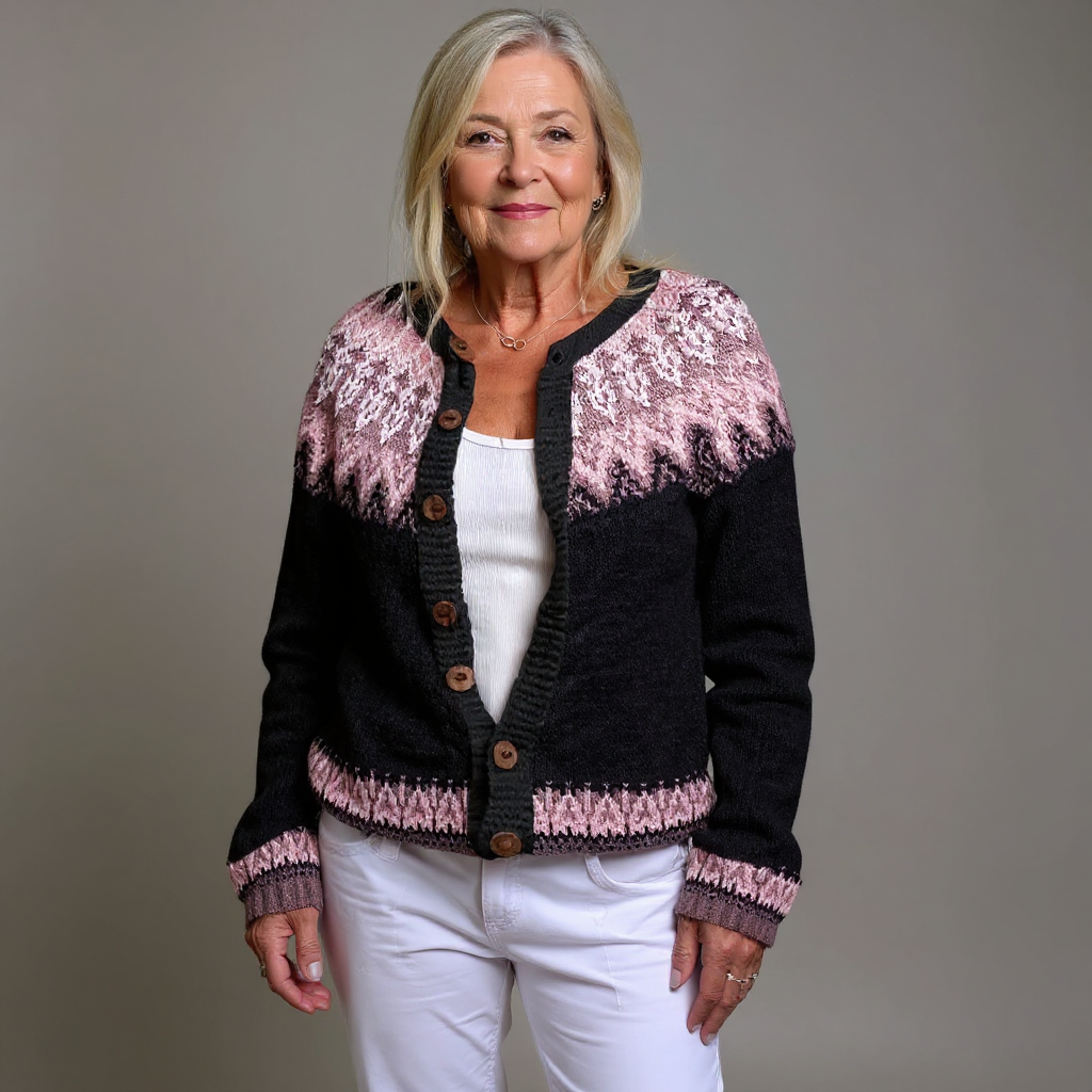 Saela & Co - Classic Icelandic Wool Vintage Cardigan
