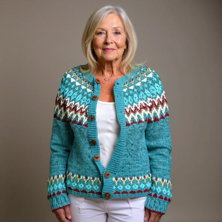 Saela & Co - Classic Icelandic Wool Cardigan