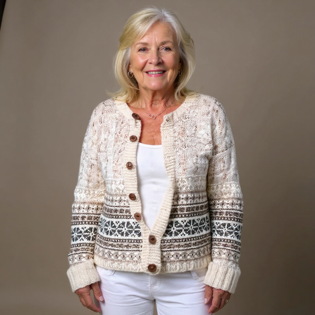 Saela & Co - Classic Icelandic Wool Cardigan