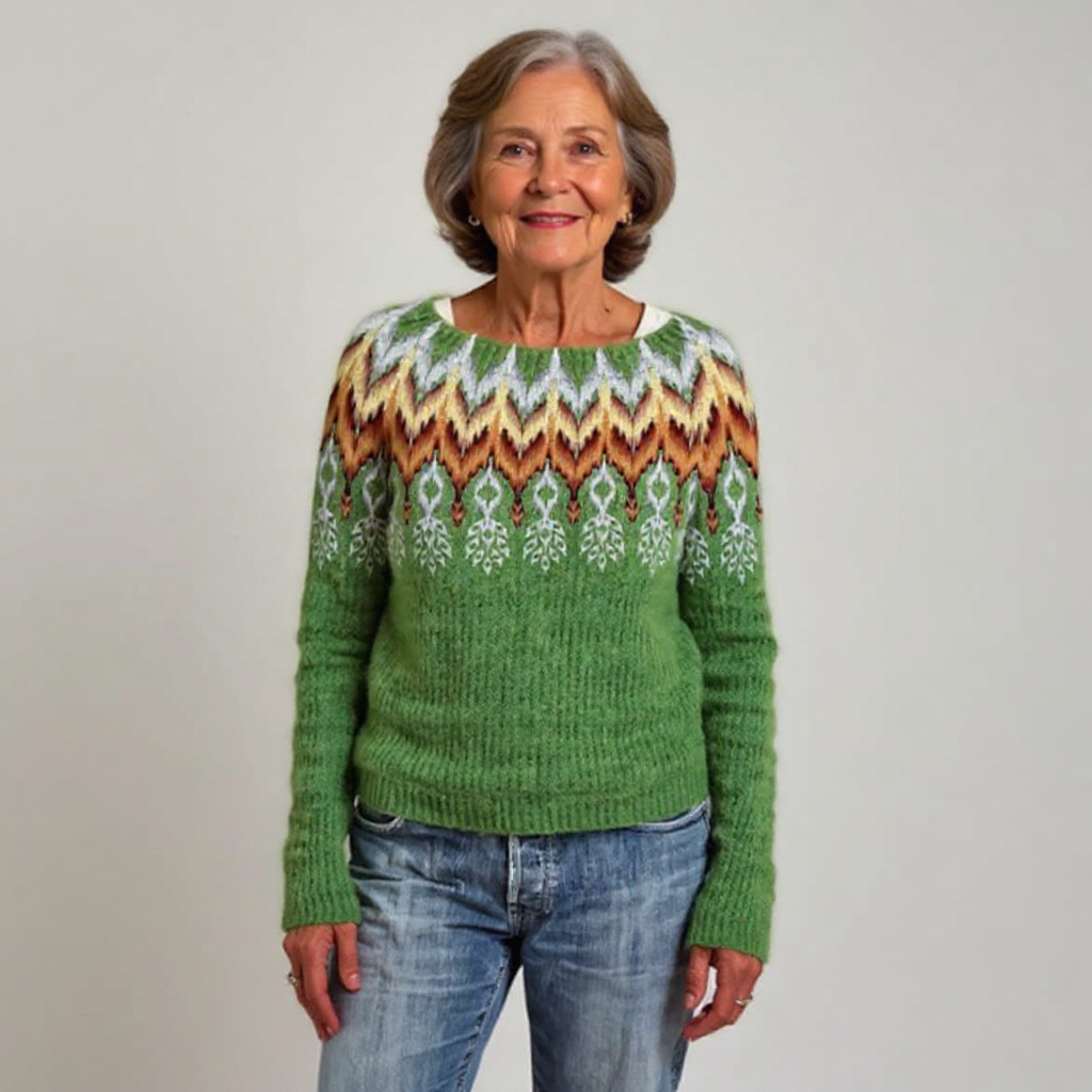 Saela & Co - Classic Icelandic Wool Knit Sweater