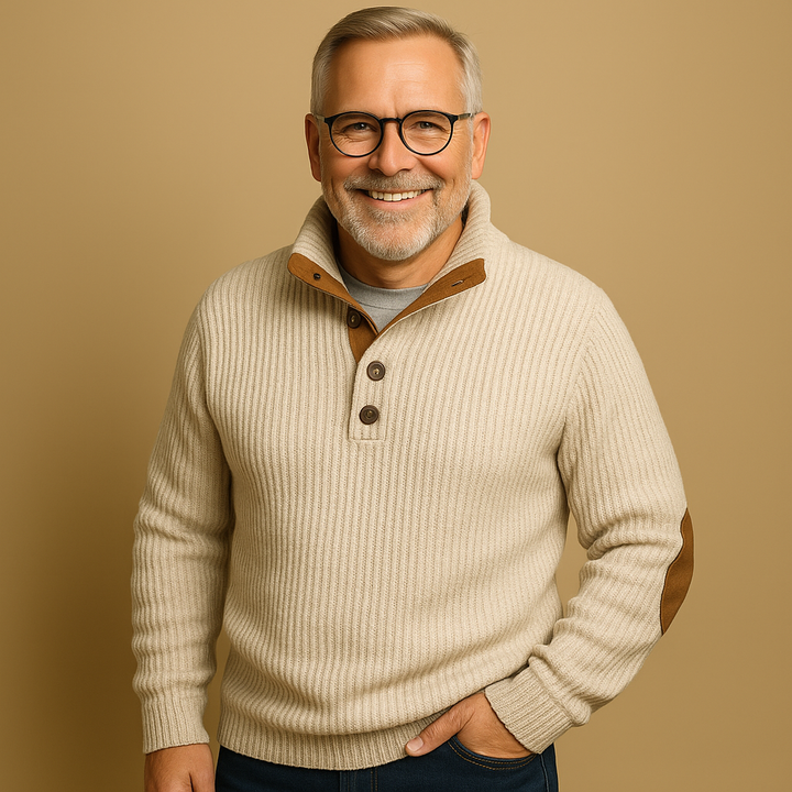 Saela & Co - High Neck Sweatshirt