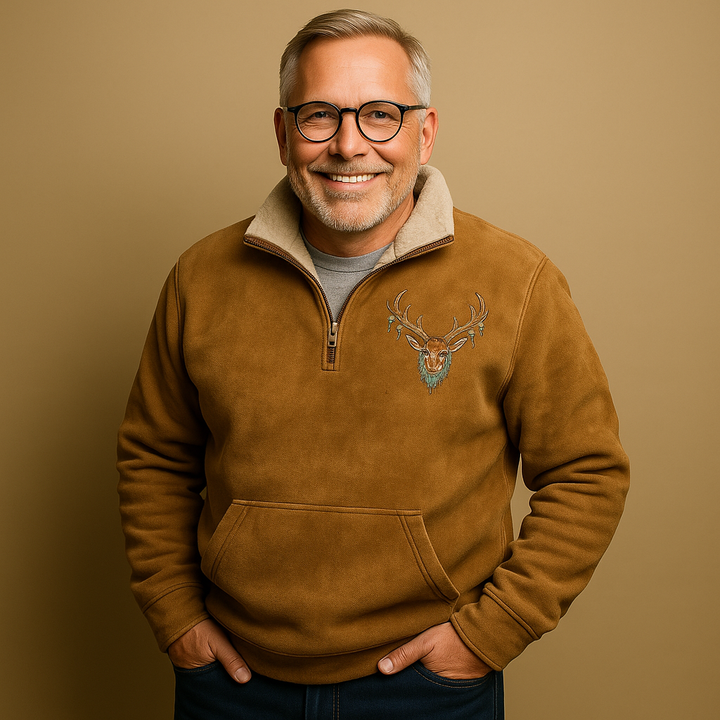 Saela & Co - Quarter-Zip Sweater