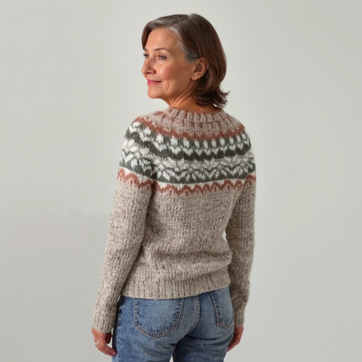 Saela & Co - Classic Icelandic Wool Knit Sweater