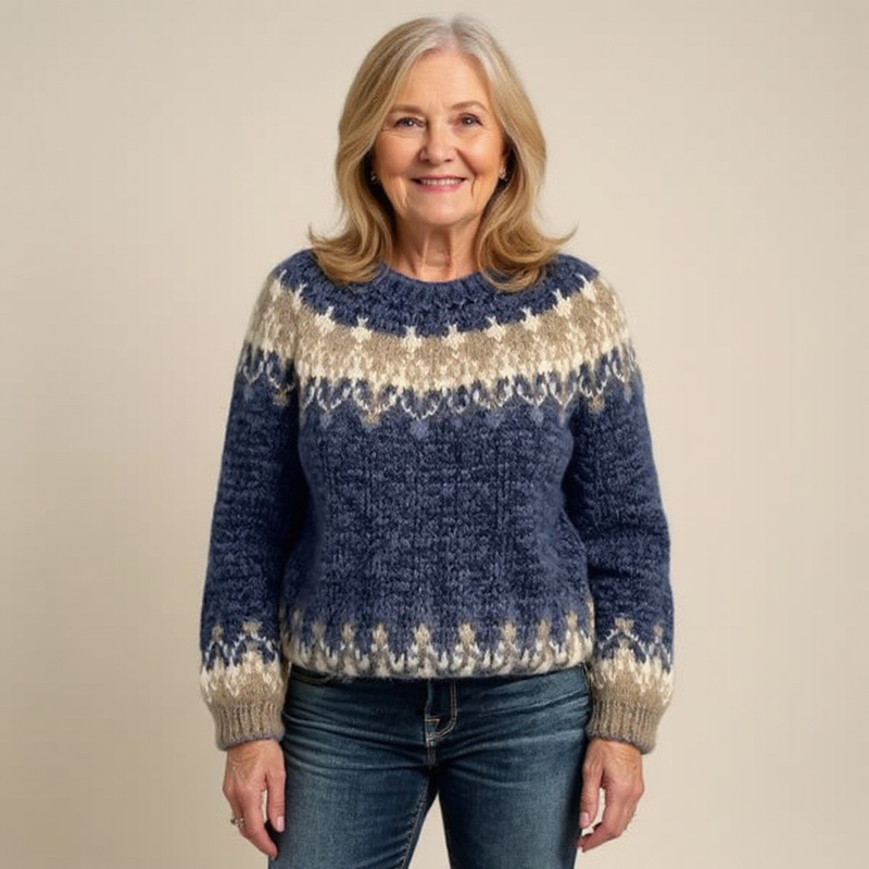 Saela & Co  - Classic Icelandic Wool Sweater