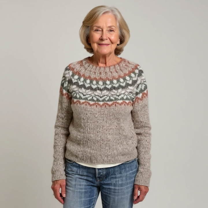 Saela & Co - Classic Icelandic Wool Knit Sweater